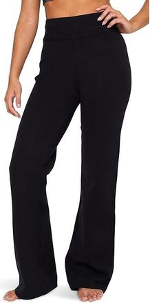 Spiritual Gangster Austin Flare Pants Womens Casual Pants Black : MD, Nylon/Polyester/Spandex