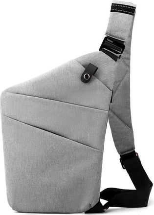 Generic HUIOP Chest Bag for Men/Women Bag Travel Shoulder Bag Multifunctional and Lightweight Scientific Storage for Outdoor Fashion Left/Right Shoulder Bag B