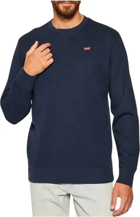 Levi's Hoodies & sweatvesten, Heren, Blauw, XL, Katoen, Sweatshirts & Hoodies