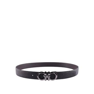 Ferragamo Belts, male, Blue, Size: 105 CM Reversible and Adjustable Gancini Belt