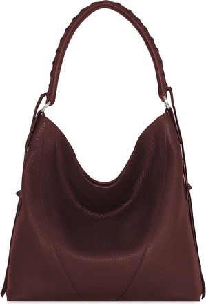 Rebecca Minkoff Mae Pebbled Leather Hobo Bag in Port at Nordstrom Rack