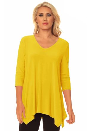 alisha.d Allison Tunic In Gold