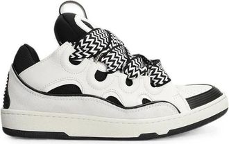 Lanvin Curb Sneakers - Heren - Sneakers - Wit - 43 EU - Schoenen