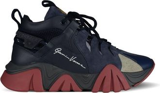 Versace Sneakers Squalo Blauw