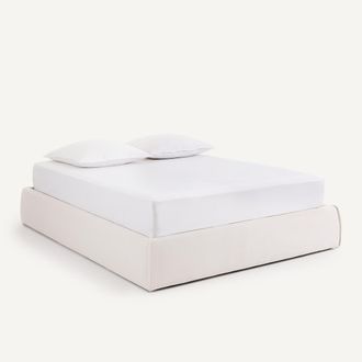 AM.PM Hoes voor frame van opbergbed, katoen en linnen, CONNOR