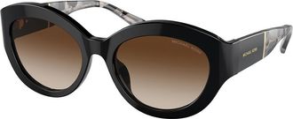 Michael Kors MK2204U BRUSSELS 300513 Womens Sunglasses Black Size 54