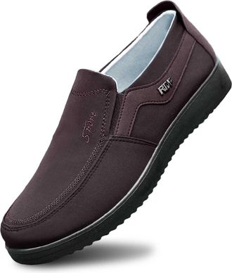 Generic Fashion Sneakers for Men Mens Air Mesh Slip On Walking Shoe Jogging Sportschuhe Arch Support Road Running Athletic Comfortable Outdoor Flat Shoes A Mu