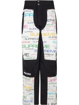 SUPREME Pantaloni Steep Tech x TNF - Bianco