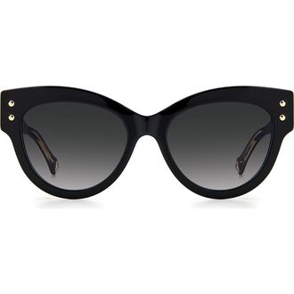 Carolina Herrera 54mm Cat Eye Sunglasses in 0807-9O at Nordstrom Rack