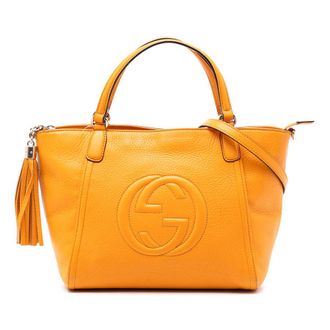 Gucci Pre-owned Gucci Small Calfskin Soho Cellarius Satchel Ladies TU0QCWGSFXUBY7K1