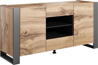 Mirjan24 Mobilier1 - C&oacute;moda Nolvoi 101, Con Cajones Y Puertas, N&uacute;mero De Cajones: 0, 80x164x44cm