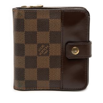 Louis Vuitton Brown Ebene Pvc Leather Wallet (Bi-Fold) (Pre-Owned)
