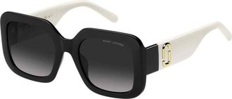 Marc Jacobs Grey Shaded Square Ladies Sunglasses MARC 647/S/US 080S/9O 53