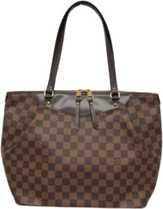 Louis Vuitton Pre-owned Westminster GM Tote Bag - Dames - Vintage Shopper - Bruin - ONE Size - Vintage