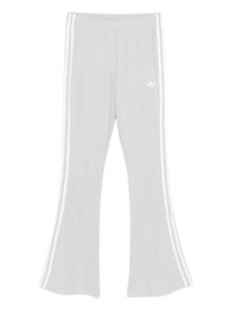 adidas grey track pants - women - Cotton/Recycled Polyester/Elastane - M