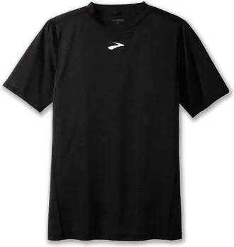 Brooks Mens High Point Shirt Black XXL