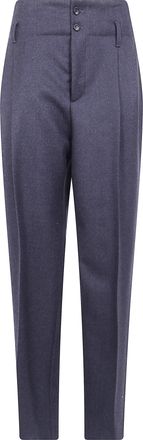 Alberta Ferretti Virgin Wool Trousers