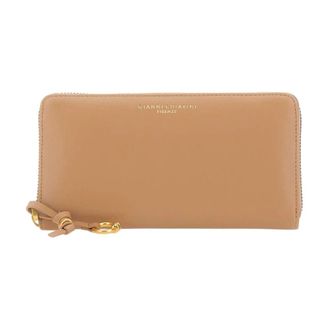 Gianni Chiarini Wallets & Cardholders, female, Beige, Size: ONE SIZE Dollaro Large Zip Around