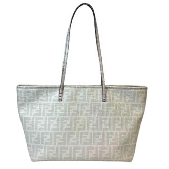 Fendi Pre-owned Tote Bags, female, Beige, Size: ONE SIZE Pre-owned PVC Tote Bag