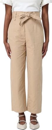 Twinset Stijlvolle Broeken voor Mannen en Vrouwen - Dames - Straight fit broeken - Bruin - XS - Broeken