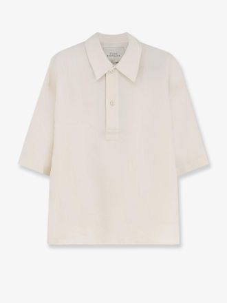 STUDIO NICHOLSON Camicia in misto viscosa e lino - STUDIO NICHOLSON - gender_Man