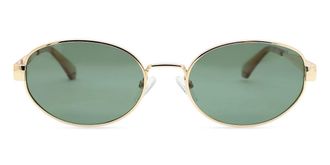 Polaroid PLD 6254/S/X Polarized 000/UC Womens Sunglasses Gold Size 55