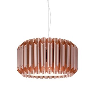 Linea Zero Suspensi&oacute;n Cobre En Metal Cromado Cm. 50x31h