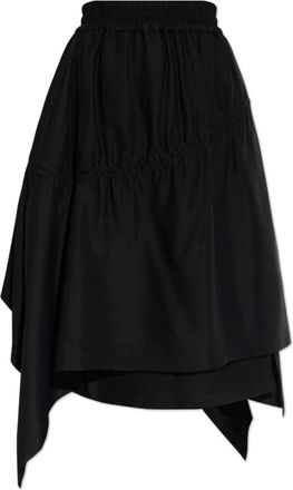 Yohji Yamamoto Mujer, Faldas, Negro, Talla: S