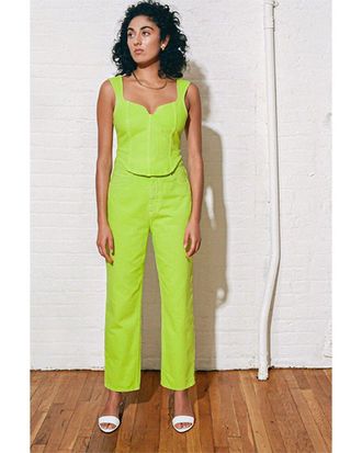 Mara Hoffman Georgina Straight Jean