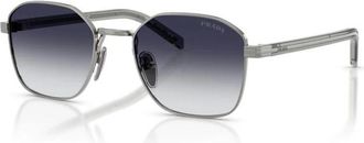 Prada Heren, Accessoires, Grijs, Maat: 53 MM Polyamide