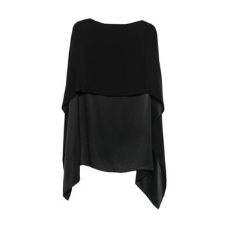 Alberta Ferretti Sjaal - Dames - Accessoires - Zwart - Maat: ONE Size