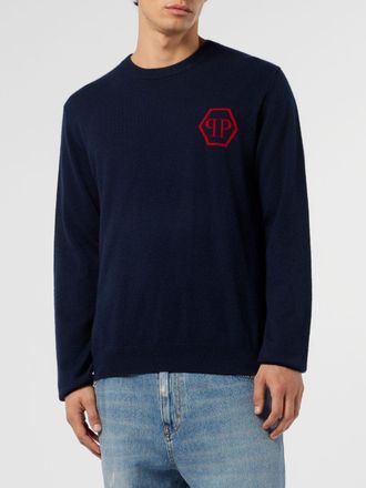 Philipp Plein Maglia a girocollo PP in cashmere