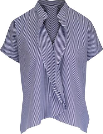 Zero + Maria Cornejo Blusa a righe