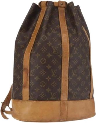 Louis Vuitton Pre-owned Bucket Bags, female, Brown, Size: ONE SIZE Pre-owned Bucket Bag