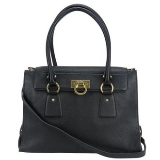 Ferragamo Pre-owned Gancini dh-21 Handbag - - Pre-owned - Donna - Nero - ONE SIZE