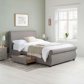 Birlea Lancaster Bed in Grey | Size: King