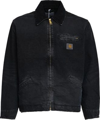 Carhartt Work in Progress Detroit Jacket - Heren - Zomerjassen - Zwart - L - Katoen - Jassen