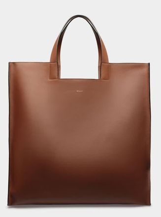 Bally Easy Bally Tote In Leather in Brown at Nordstrom