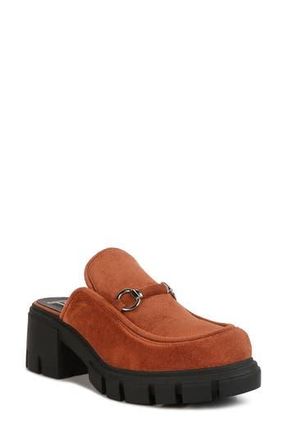 London Rag Prosper Velvet Mule in Tan at Nordstrom Rack, Size 10