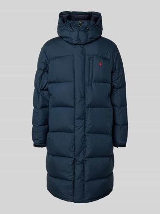 Polo Ralph Lauren Steppmatel in &Uuml;berl&auml;nge in Marine, Gr&ouml;&szlig;e S