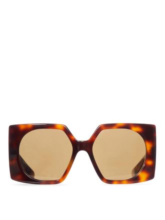 Valentino Garavani Square Acetate Sunglasses