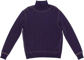 Versace 2000s wool jumper - men - Wool - 42 - Purple