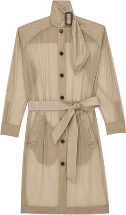 Saint Laurent Mujer, Vestidos, Beige, Talla: S