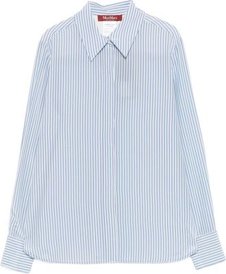 Max Mara Flirt Striped Button Shirt