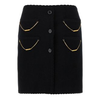 Moschino Mujer, Faldas, Negro, Talla: S