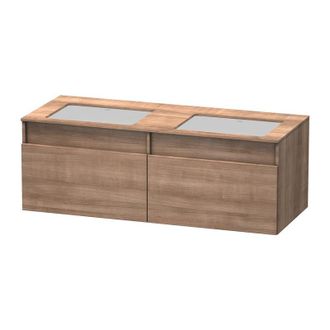 Duravit Duravit Durastyle Mueble De Pared 6886, 2 Cajones, Lavabo A La Derecha Y A La Izquierda, Para Lavabos Empotrados Desde Abajo, 1400mm, Color (frente/cu