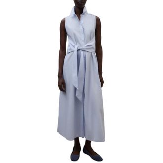 Ecoalf Shirt Dresses, female, Blue, Size: S Chiara Dress