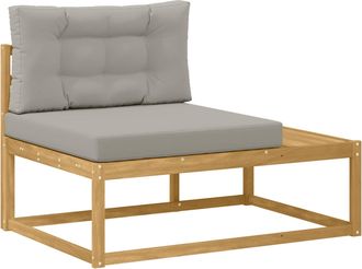 vidaXL Sof&aacute; De Esquina Exterior Blanco 115 X 83 X 73 Cm Poli&eacute;ster Vidaxl