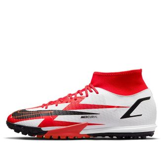 Nike Mercurial Superfly 8 Academy CR7 TF Turf Red Black White DJ4683-600