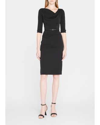 Black Halo Jackie 3/4-Sleeve Sheath Dress